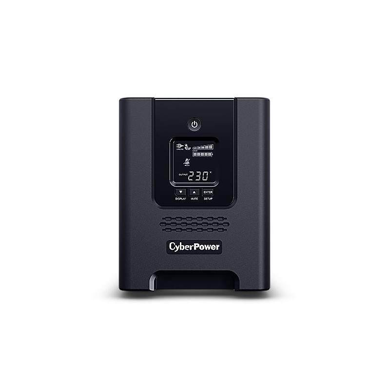 CyberPower USV, PR Tower-Serie, 2200VA/1980W, Line-Interactive, reiner Sinus, LCD, USB/RS232, ext.Runtime, - 177000 - 1