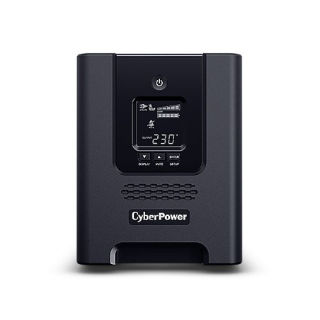 CyberPower USV, PR Tower-Serie, 2200VA/1980W, Line-Interactive, reiner Sinus, LCD, USB/RS232, ext.Runtime, - 177000 - 1