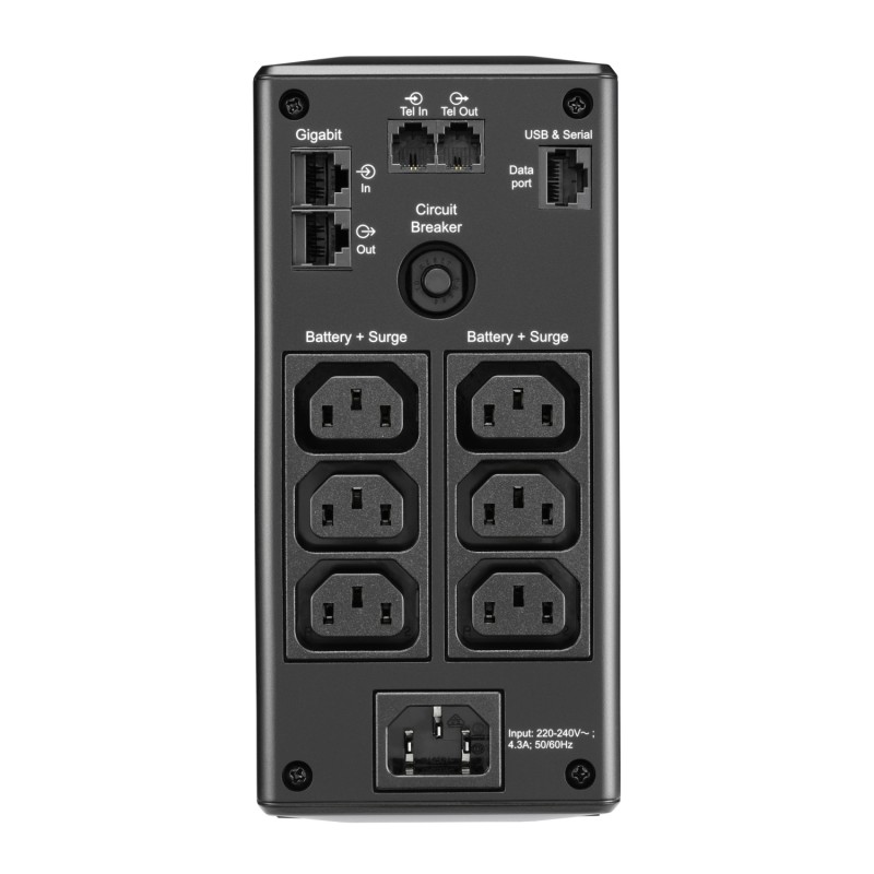 APC USV Back Pro, BR 900VA, 2,5min., USB, AVR, - 182912 - 3