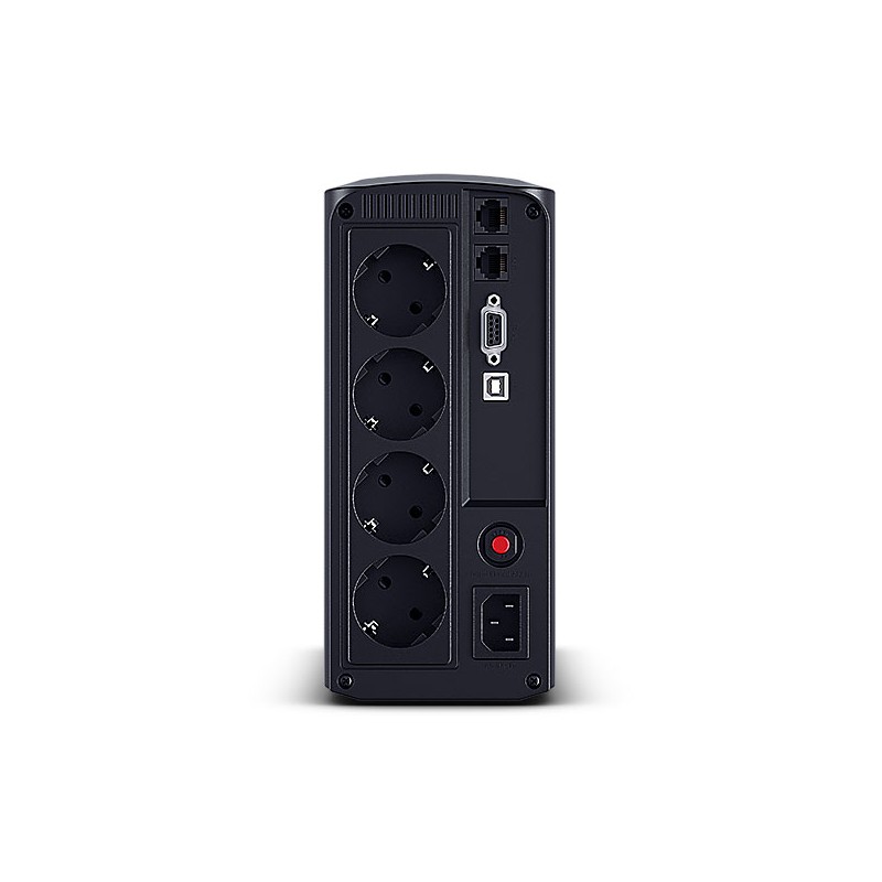 CyberPower USV, Value Pro-Serie, 700VA/390W, Line-Interactive, USB/RS232, LCD, CEE7-Schutzkontakt - 185683 - 2