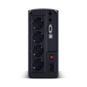 CyberPower USV, Value Pro-Serie, 1000VA/550W, Line-Interactive, USB/RS232, LCD, CEE7-Schutzkontakt - 185685 - 2