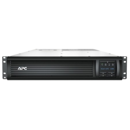 APC UPS Smart, 2200VA, 5.4min.,19" 2HE, LCD, with SmartConnect, incl. network card - 185757 - 1