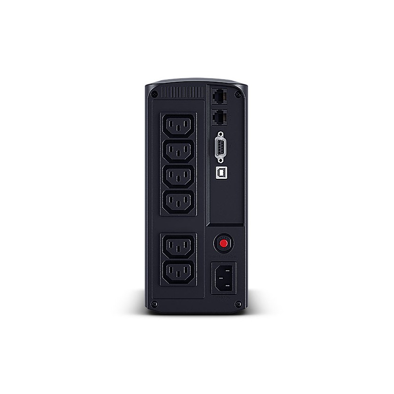 CyberPower USV, Value Pro-Serie, 700VA/390W, Line-Interactive, USB/RS232, LCD, IEC C14 Kaltgeräte - 188413 - 2