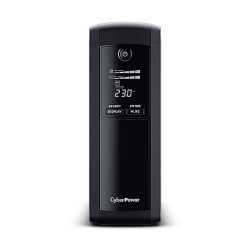 CyberPower USV, Value Pro-Serie, 1200VA/720W, Line-Interactive, USB/RS232, LCD, IEC C14 Kaltgeräte - 188421 - 1