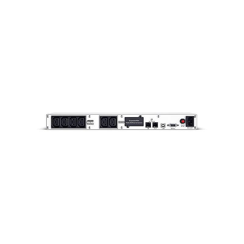 CyberPower USV, OR-Serie, 600VA/360W, Line-Interactive, LCD, 19"/1HE, USB/RS232, IEC C13 Kaltgeräte, - 188424 - 2