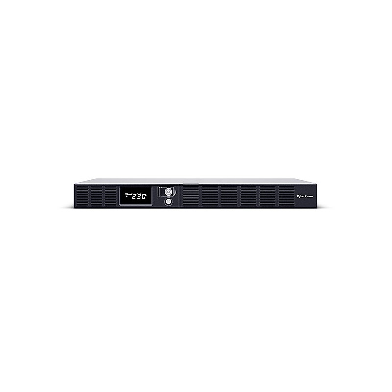 CyberPower USV, OR-Serie, 1000VA/600W, Line-Interactive, LCD, 19"/1HE, USB/RS232, IEC C13 Kaltgeräte - 188435 - 1