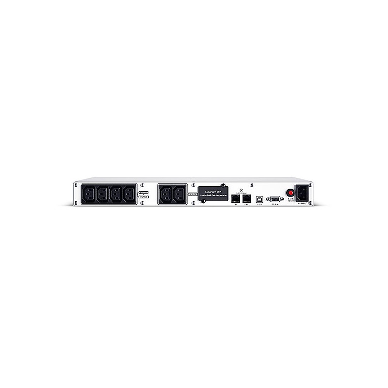 CyberPower USV, OR-Serie, 1000VA/600W, Line-Interactive, LCD, 19"/1HE, USB/RS232, IEC C13 Kaltgeräte - 188435 - 2