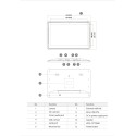 ALLNET Design LED Tablet 10 inch RK3288 Android 10 and NFC, meeting room tablet - 174715 - 8
