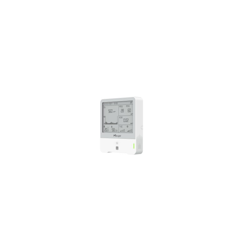 Milesight IoT Indoor Ambience Monitoring Sensor, AM319-868M-O3 LoRaWAN / Temp / Humidity / CO2 / PIR / Light / TVOC / hPA / PM -