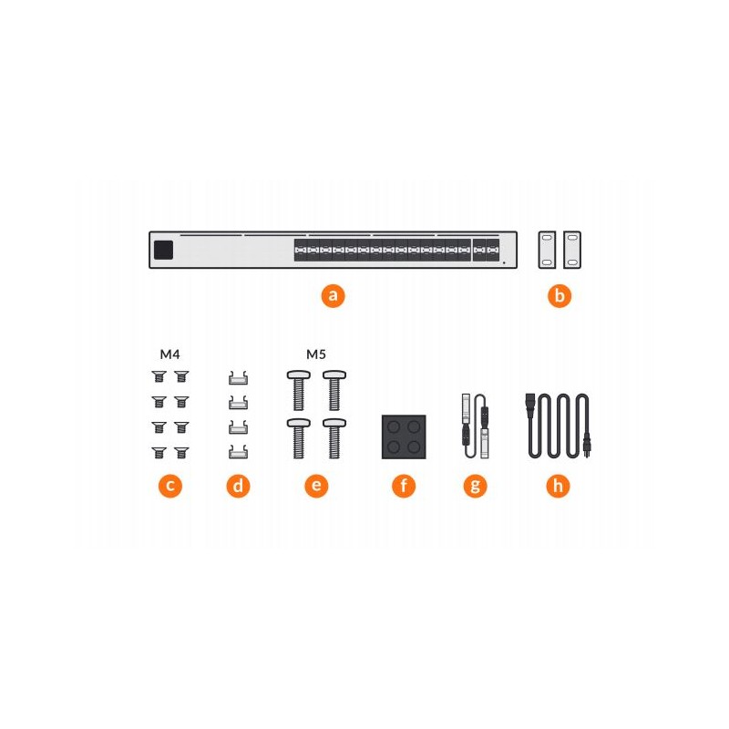UniFi Switch Pro Aggregation / 28 SFP+ / 4 SFP28 / Layer3 / - 198042 - 6