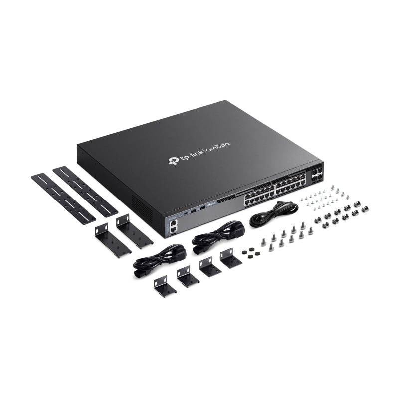 TP-Link Switch full managed Layer3 28 Port &bull 24x 1 GbE &bull 4x SFP+ &bull Omada &bull TL-SG6428X - 222564 - 6