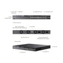 TP-Link Switch full managed Layer3 28 Port &bull 24x 1 GbE &bull 4x SFP+ &bull Omada &bull TL-SG6428X - 222564 - 7