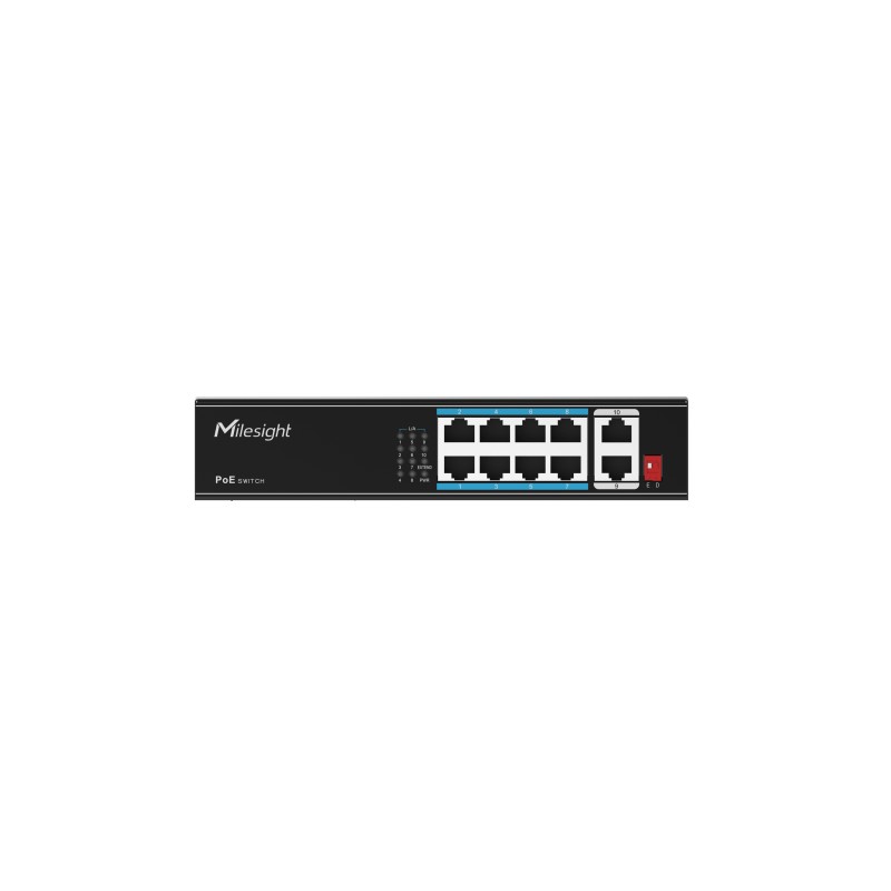 Milesight IoT Milesight 8-Port PoE Switch, MS-S0208-EL - 210093 - 6