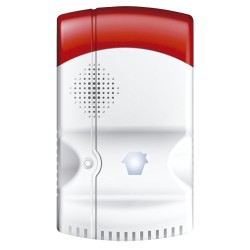 Gasmelder - Drahtlos - Interne Antenne - Eingebaute Sirene - Erfassungsbereich 20 m² - Stromversorgung AC 110~220 V - GAS-88 - 1