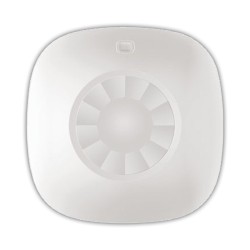 PIR detector for roof - Wireless - Internal antenna - LED low battery indicator - Detection 360º, without blind spots - Current 