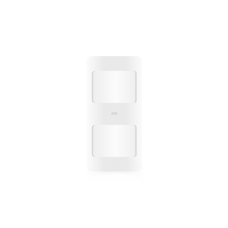 PIR detector Protection against pets - Wireless - Internal antenna - LED low battery indicator - Detection range 8 m / 11 - PIR-