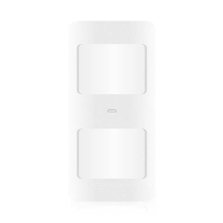 PIR detector Protection against pets - Wireless - Internal antenna - LED low battery indicator - Detection range 8 m / 11 - PIR-