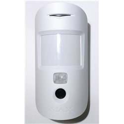 AJAX | Wireless motion detector "MotionCam HDR PhOD" with camera (white)