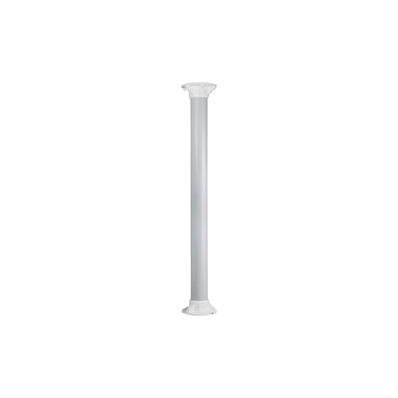 Dachauflage - Höhe 100 cm - Geeignet für den Innenbereich - Weiße Farbe - Aus Kunststoff - CBOX-ST100 - 1