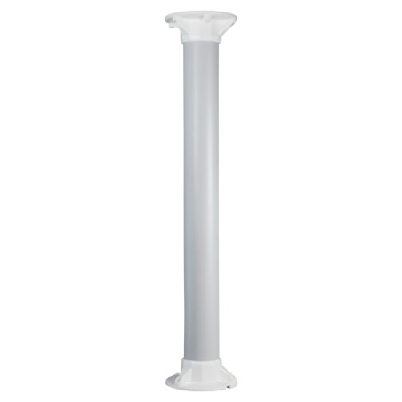 Dachauflage - Höhe 50 cm - Geeignet für den Innen- und Außeneinsatz - Weiße Farbe - Aus Kunststoff - CBOX-ST50 - 1
