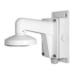 Wandhalterung - Anschlussbox - Geeignet für den Außenbereich - Weiße Farbe - Kompatibel mit Hiwatch Hikvision - Kabelstift - DS-