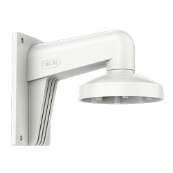 Wall Mount Bracket - Suitable for Dome - Suitable for Outdoor Use - White Color - Cable Pin - DS-1273ZJ-130 - 1