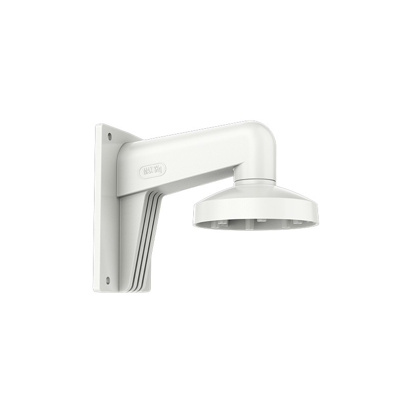 Wall Mount Bracket - Suitable for Dome - Suitable for Outdoor Use - White Color - Cable Pin - DS-1273ZJ-130 - 1