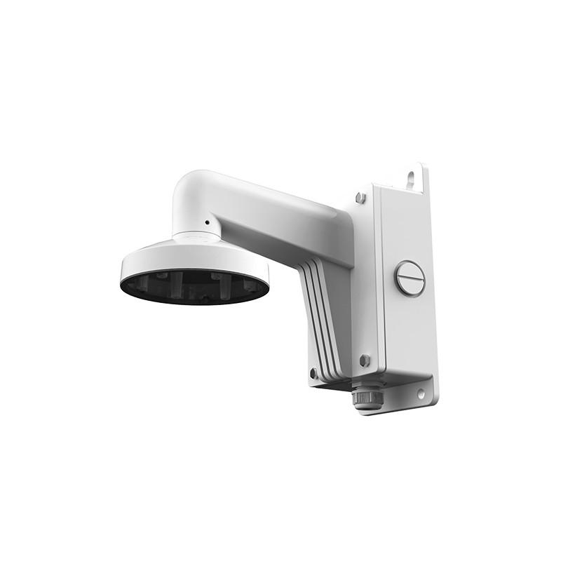 Wall Mount - Junction Box - Suitable for Dome - Suitable for Outdoor Use - White Color - Cable Pin - DS-1273ZJ-130B-TRL