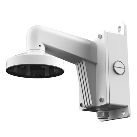 Wall Mount - Junction Box - Suitable for Dome - Suitable for Outdoor Use - White Color - Cable Pin - DS-1273ZJ-130B-TRL