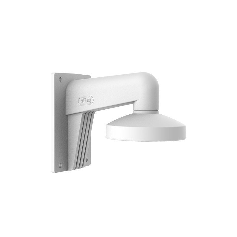 Wall Mount Bracket - Suitable for Dome - Suitable for Outdoor Use - White Color - Cable Pin - DS-1273ZJ-140-DM45 - 1