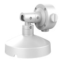 Wall Mount Bracket - Suitable for Dome - Suitable for Outdoor Use - White Color - Cable Pin - DS-1283ZJ-DM25-M1 - 1