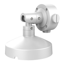 Wall Mount Bracket - Suitable for Dome - Suitable for Outdoor Use - White Color - Cable Pin - DS-1283ZJ-DM25-M1 - 1