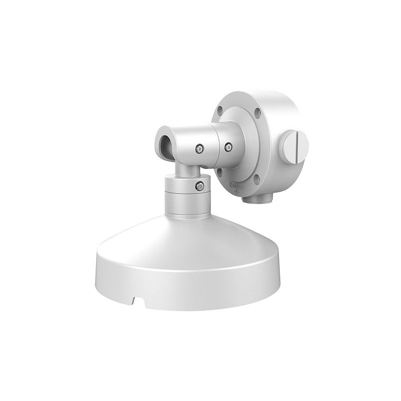 Wall Mount Bracket - Suitable for Dome - Suitable for Outdoor Use - White Color - Cable Pin - DS-1283ZJ-DM25-M1 - 1