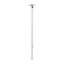Extendable Ceiling Mount - For Dome Cameras - Suitable for Outdoor Use - White Color - Compatible with Hikvision - Cable