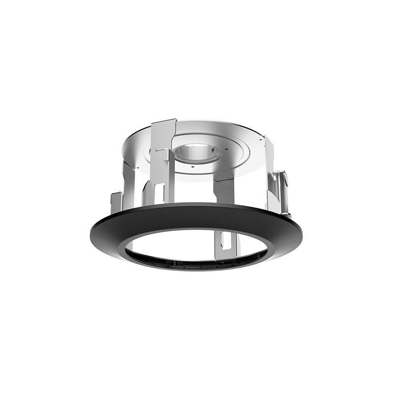 Ceiling Mount Camera Bracket - For Dome Cameras - Indoor Use - Black Color - Aluminum Alloy and AB