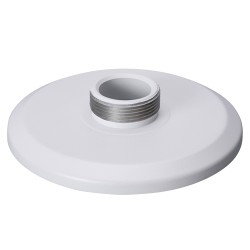 Roof support - Suitable for motorized domos - Made of aluminum - 35 (H) x 159 (Ø) mm - Cable pin - PFA101 - 1