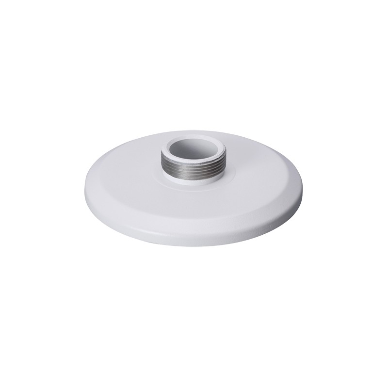 Roof support - Suitable for motorized domos - Made of aluminum - 37 (H) x 169 (Ø) mm - Cable pin - PFA102 - 1