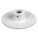 Roof support - Suitable for motorized domos - Made of aluminum - 40 (H) x 140 (Ø) mm - Cable pin - PFA108 - 1