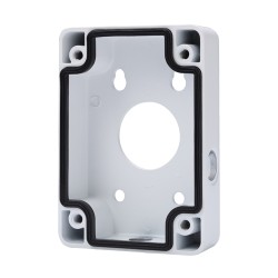 Junction box - For motorized domes - Suitable for outdoor use - Wall installation - White color - Cable pin - PFA120 - 1