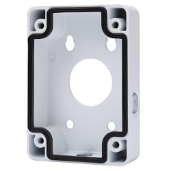 Korrosionsschutzbox - Für motorisierte Domes - Geeignet für den Außenbereich - Wandinstallation - Graue Farbe - Kabelstift - PFA