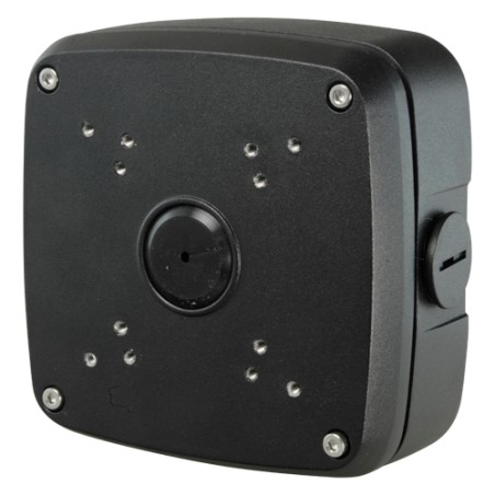 Junction box - For dome and bullet cameras - Suitable for outdoor use IP66 - Ceiling or wall installation - Cable pin -