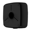 Junction box - For bullet or dome cameras - Suitable for outdoor use - Ceiling or wall installation - Color black - K