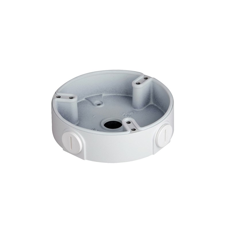 Junction box - For dome cameras - Suitable for outdoor use - Ceiling or wall installation - Cable pin - White color - PFA