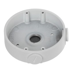 Junction box - For dome cameras - Suitable for outdoor use - Ceiling or wall installation - Cable pin - White color - PFA