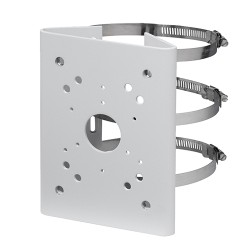 Halterung für Masten/Laternenmasten - Für motorisierte Domekameras - Durchmesserbereich 103~127 mm - Geeignet für den Außenberei
