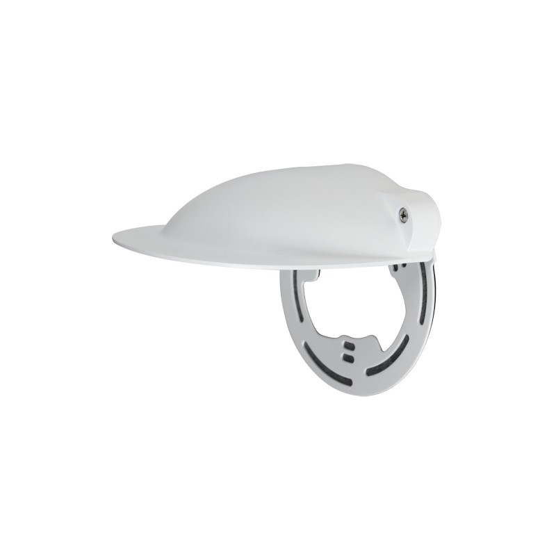 Regenschutzgehäuse - Für Dome-Kameras - Geeignet für den Außenbereich - Aluminium und SGCC - 127 x 129.3 x 147 mm - Weiße Farbe 