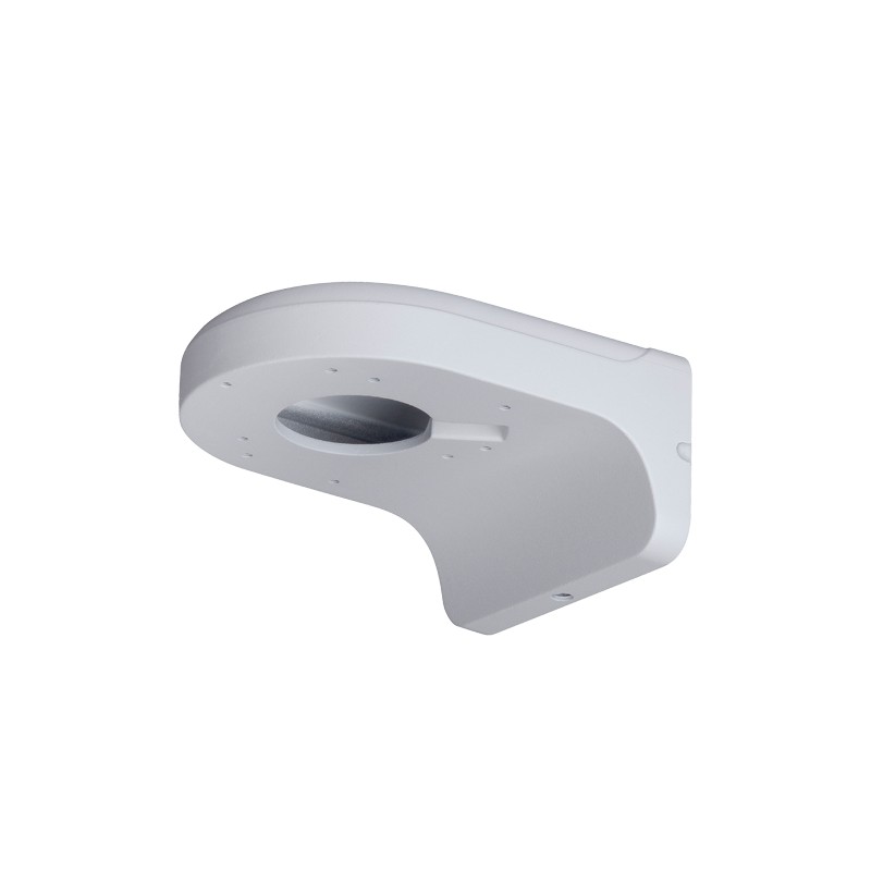 Wall mount - For dome cameras - Suitable for outdoor use - White color - Maximum load 1Kg - Cable pin - PFB203W -