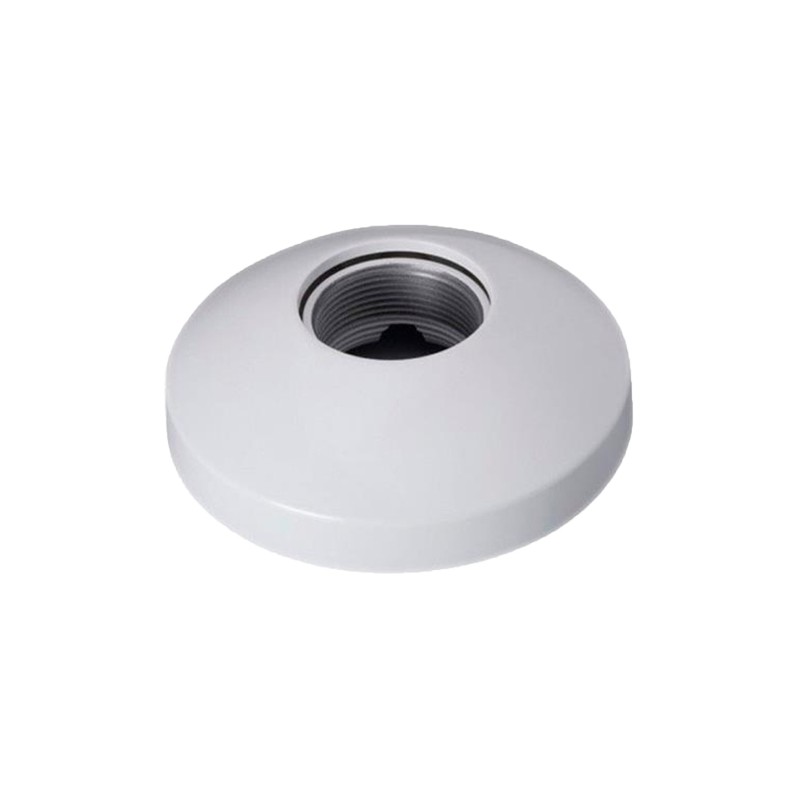 Roof support - Suitable for motorized domos - Made of aluminum and polycarbonate - 41.5 mm (H) x 133.6 mm (Ø) - Cable