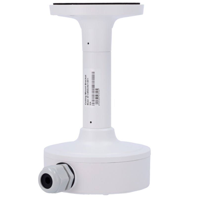 Soporte techo Safire Smart - Altura 235.9 mm - Diámetro de la base para cámaras 139.3mm - Apto para uso en exterior - Color blan