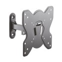 Wall mount for LCD monitor - Tilt -12º ~ 3º - Rotation -90º ~ 90º - Wall distance 65~200 mm - Maximum load 25 Kg - Bil